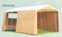 TENTE MINI-MARABOUT "STOCKAGE" 6M30 - PRODUITS...