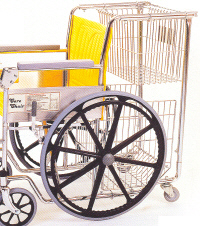 CARE CHAIR II - FAUTEUIL AVEC CHARIOT PORTE-PANIER...