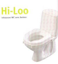 HI LOO - SURELEVATEUR DE WC / TOILETTES A FIXER...