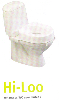 HI LOO - SURELEVATEUR DE WC / TOILETTES A FIXER...