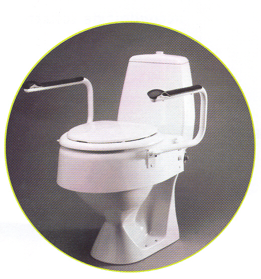 KOMPAKT - SURELEVATEUR DE WC / TOILETTES AVEC ACCOUDOIRS...