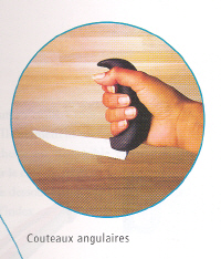 COUTEAUX ANGULAIRES RELIEVE - COUTEAU...