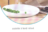 ASSIETTE TASTY BORD RELEVÉ - ASSIETTE A REBORD...