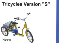 16 PICCO REF 04/0080.93 - TRICYCLE A DEUX ROUES ARRIERE ...