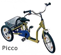 16 PICCO REF 04/0080.92 - TRICYCLE A DEUX ROUES ARRIERE ...