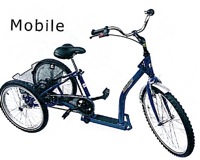 20 MOBILE REF 04/0020.95 - TRICYCLE A DEUX ROUES ARRIERE...