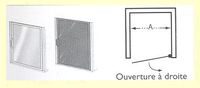 1900 MM SP 00 345 - PORTE DE DOUCHE MI-HAUTEUR...