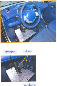 PEDALE POUR CONDUCTEUR PETITE TAILLE - PEDALE ADAPTEE...