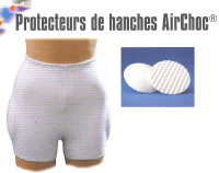 AIRCHOC - PROTECTEUR DE HANCHE (ATTELLE)...