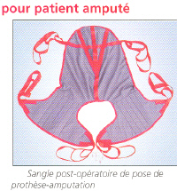 SANGLES POST-OP�RATOIRES POUR PATIENT AMPUT� - SANGLE PO...