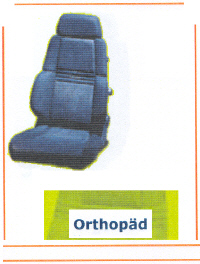 ORTHOPÄD - SIEGE DE VEHICULE...
