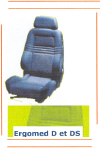 ERGOMED D ET DS ADULTE - SIEGE DE VEHICULE...