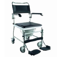 TS-200 - FAUTEUIL DE DOUCHE A SIEGE PERCE A PETITES ROUE...