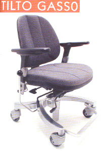 FAUTEUIL DE TRAVAIL TILTO GASSO 03815 - CHAISE DE BUREAU...
