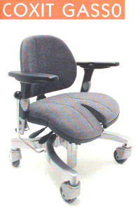 COXIT GASSO 03821 - CHAISE DE BUREAU A HAUTEUR VARIABLE ...