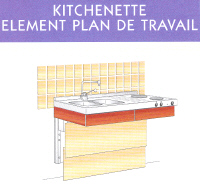 REF 04018 / 04019 - CHASSIS DE MEUBLE A HAUTEUR VARIABLE...