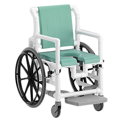DR 100 PPG - FAUTEUIL DE DOUCHE A SIEGE PERCE A GRANDES ...