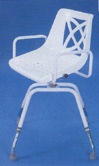CHAISE DE DOUCHE PIVOTANTE A 360° AA1616 - SIEGE DE BAIN...