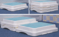 MARCHEPIED POUR BAIGNOIRE RÉGLABLE EN HAUTEUR AA1824W - ...