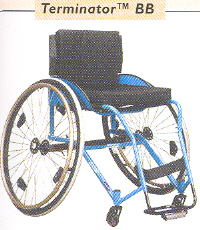 TERMINATOR BB - FAUTEUIL ROULANT MANUEL SPORT & LOISIRS...