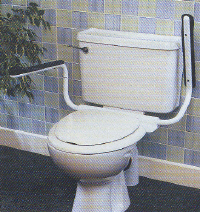 AA2192 - SURELEVATEUR DE WC / TOILETTES AVEC ACCOUDOIRS ...