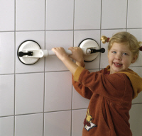 POIGN�E T�LESCOPIQUE A DEUX MAINS POUR ENFANTS - BARRE D...