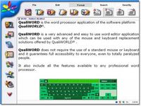 QUALIWORD - LOGICIEL DE TRAITEMENT DE TEXTE...