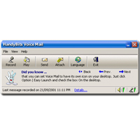 VOICE MAIL - LOGICIEL DE CLAVIER VISUEL...