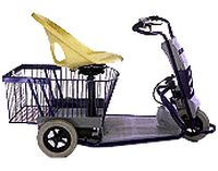 ELAN - FAUTEUIL AVEC CHARIOT PORTE-PANIER...