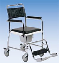 HCDA - FAUTEUIL DE DOUCHE A SIEGE PERCE A PETITES ROUES...