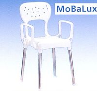 MOBALUX AVEC ACCOUDOIRS+DOSSIER - TABOURET DE DOUCHE...