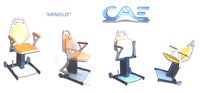 FAUTEUIL DE PES�E ASSIS/DEBOUT CAE-ARNOLD - PESE-PERSONN...