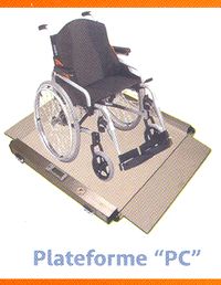 PLATEFORME DE PES�E CAE-PC01 POUR FAUTEUIL - PESE-PERSON...
