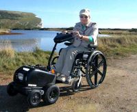 SWISS TRAC 1 - TROISIEME ROUE ELECTRIQUE POUR FAUTEUIL R...