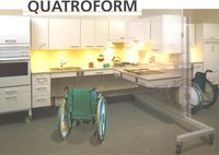 CUISINE QUATROFORM - CHASSIS DE MEUBLE A HAUTEUR VARIABL...