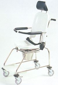 CHAISE DE DOUCHE/CHAISE GARDE-ROBE - CHAISE PERCEE A ROU...