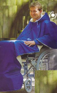 Cape sp�cial fauteuil hiver - CAPE DE PLUIE...