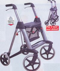 ACTIVE - DEAMBULATEUR A 4 ROUES...