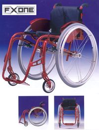 FX ONE - FAUTEUIL ROULANT MANUEL LEGER A CHASSIS FIXE...