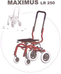 LR 250 - DEAMBULATEUR AVEC ASSISE...