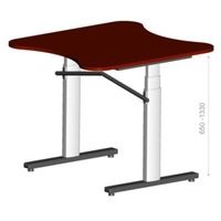 E001 - TABLE DE TRAVAIL A HAUTEUR REGLABLE...