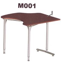 M001 - TABLE DE TRAVAIL A HAUTEUR REGLABLE...