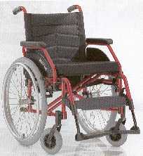EUROCHAIR 1850 - FAUTEUIL ROULANT MANUEL STANDARD A CHAS...