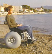ROLEEZ - SUPPORT DE REPARATION POUR FAUTEUIL ROULANT...
