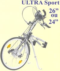 BIKE ULTRA SPORT 26" OU 24" - TROISIEME ROUE P...