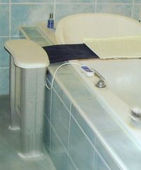 BAIN ORTHOPEDIQUE - SIEGE DE BAIN ELEVATEUR ELECTRIQUE...