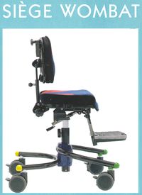 WOMBAT BASIC TAILLE 1 03600 - CHAISE DE BUREAU A HAUTEUR...