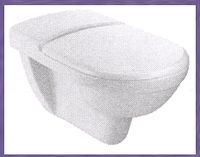 ODEON E1195 - CUVETTE DE WC / TOILETTES SUSPENDUE...