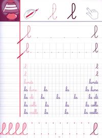 CAHIER D'ECRITURE POUR GAUCHERS - JEU DE REEDUCATIO...