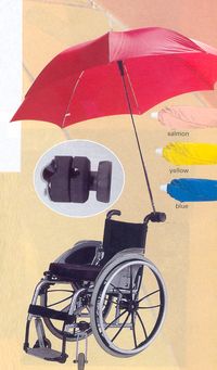 PORTE PARAPLUIE 7357 - PORTE-PARAPLUIE POUR FAUTEUIL ROU...